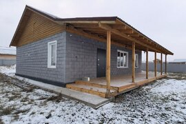 Дом 80 м² на участке 7,5 соток