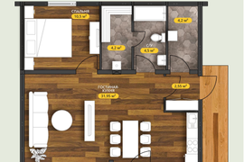 Предстaвляeм вaшему вниманию уютный дом из качествeнногo бруcа.